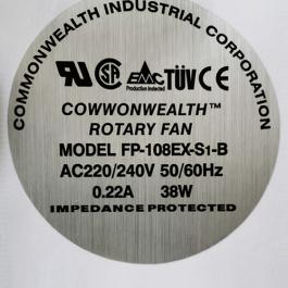 拉絲銀電器標(biāo)簽