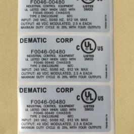 電器UL標(biāo)簽