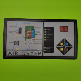 工業設備控制面板標簽