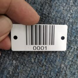 304不銹鋼條形碼標牌