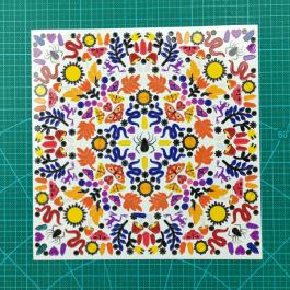 鏡面光銀貼紙印刷